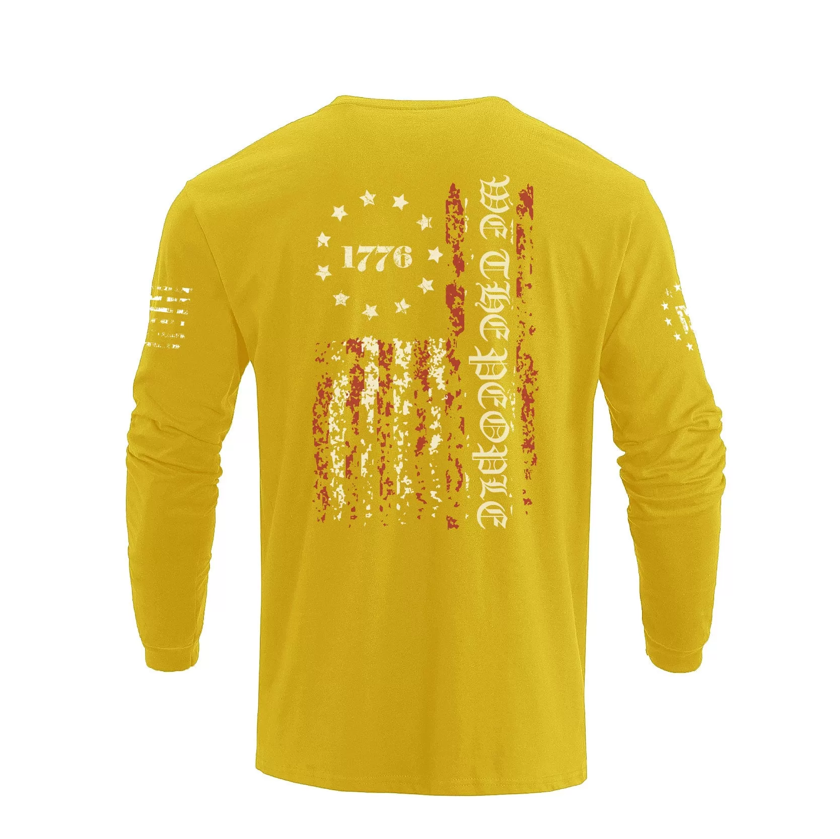 1776 USA FLAG GRAPHIC LONG SLEEVE T-SHIRT