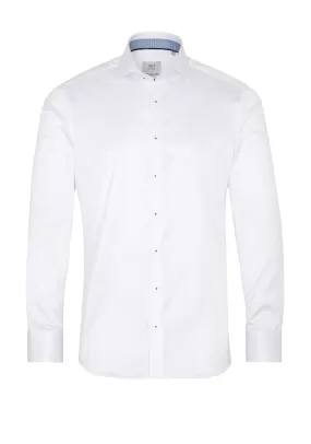 1863 by Eterna Slim Fit Shirt, White