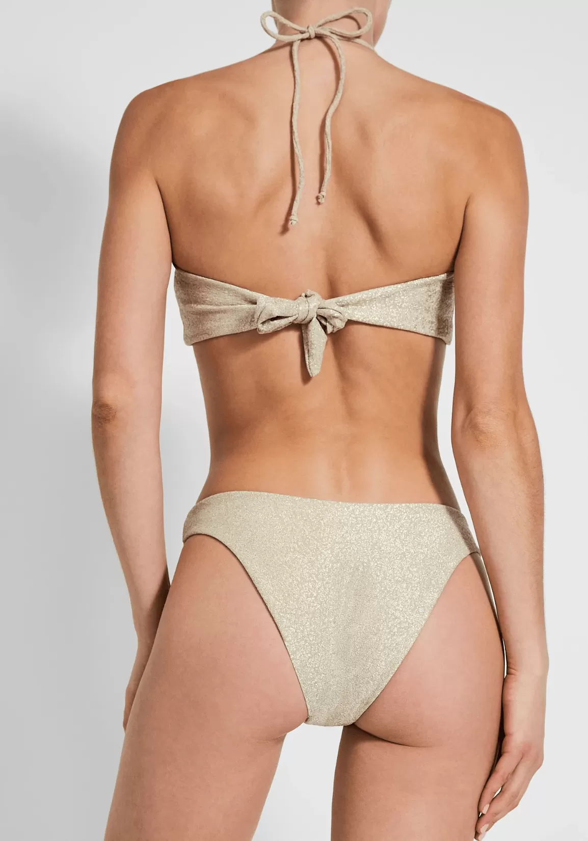 Alyssa Bikini Bottom in Champagne