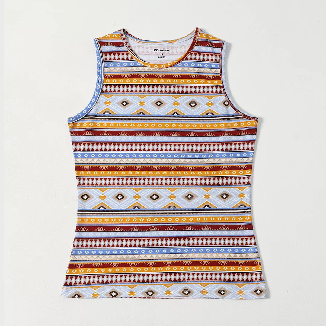 Aztec Print Tanktop