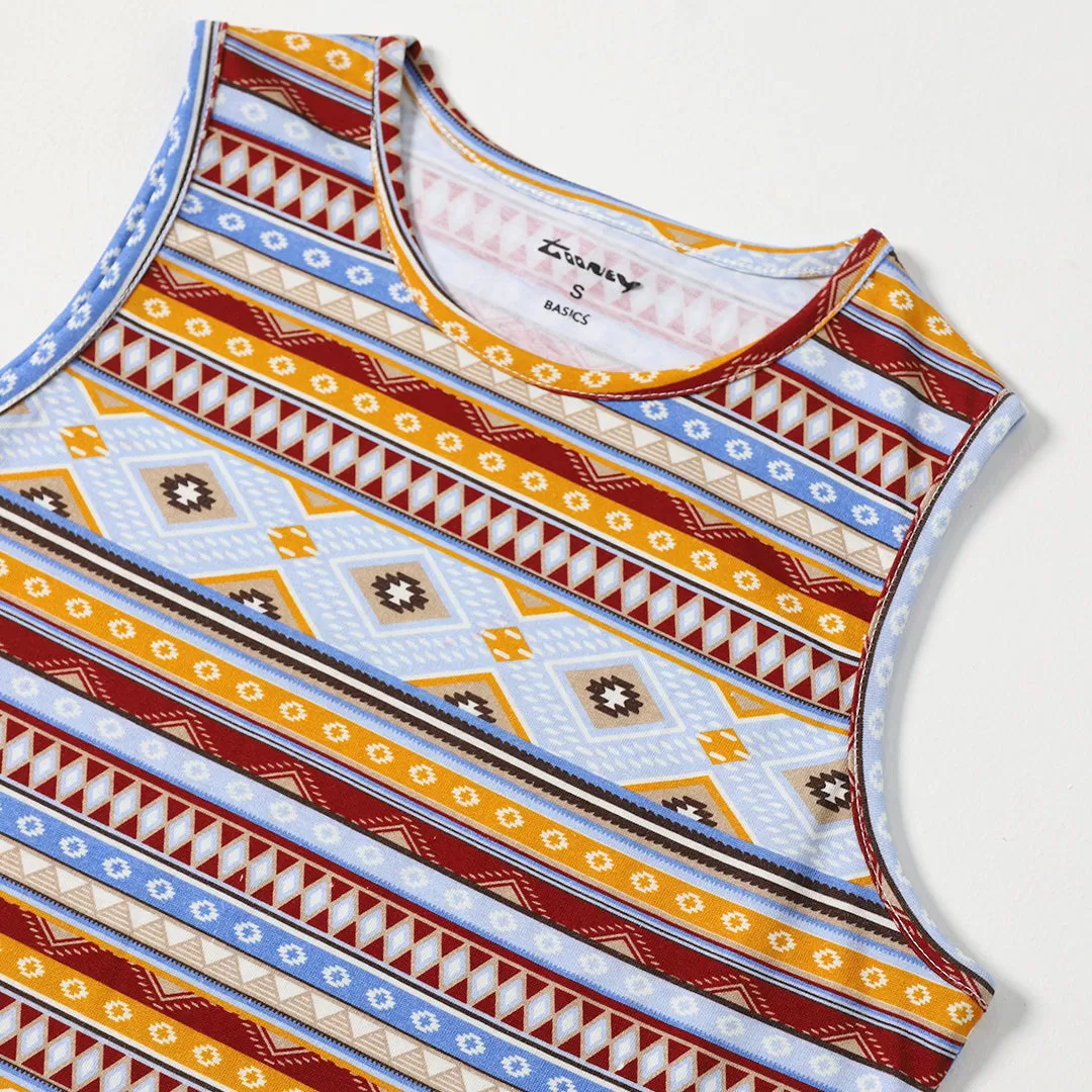 Aztec Print Tanktop