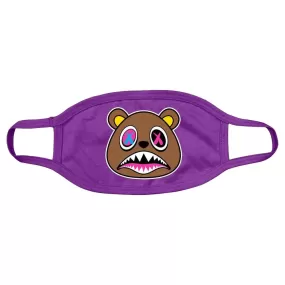 Baws kids Crazy Face Mask Purple