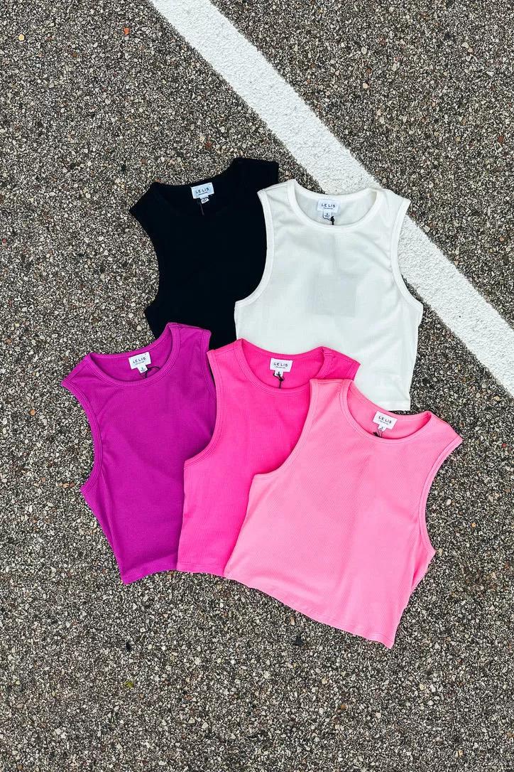 Becca Ribbed Cropped Tanks | 5 COLORS | FINAL SALE