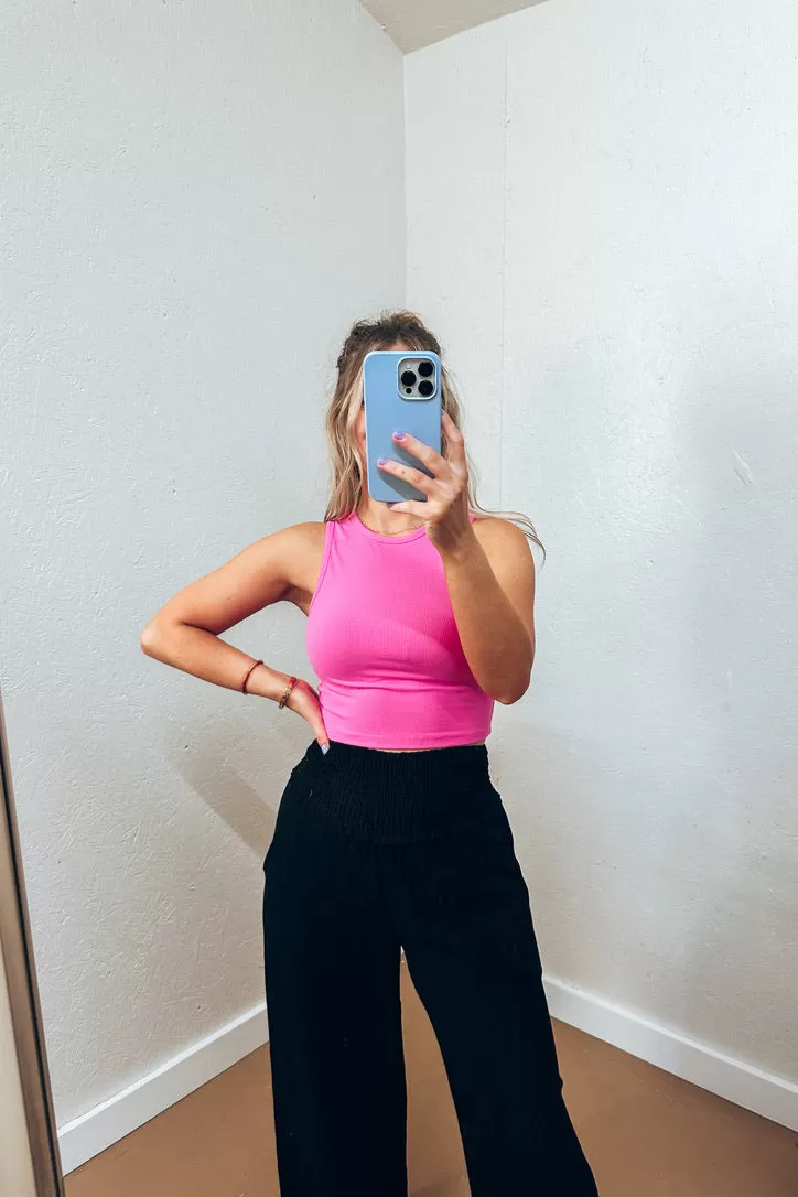 Becca Ribbed Cropped Tanks | 5 COLORS | FINAL SALE