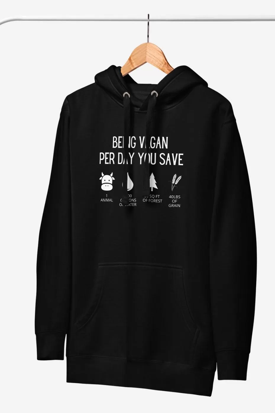 Being Vegan You Save Unisex Hoodie