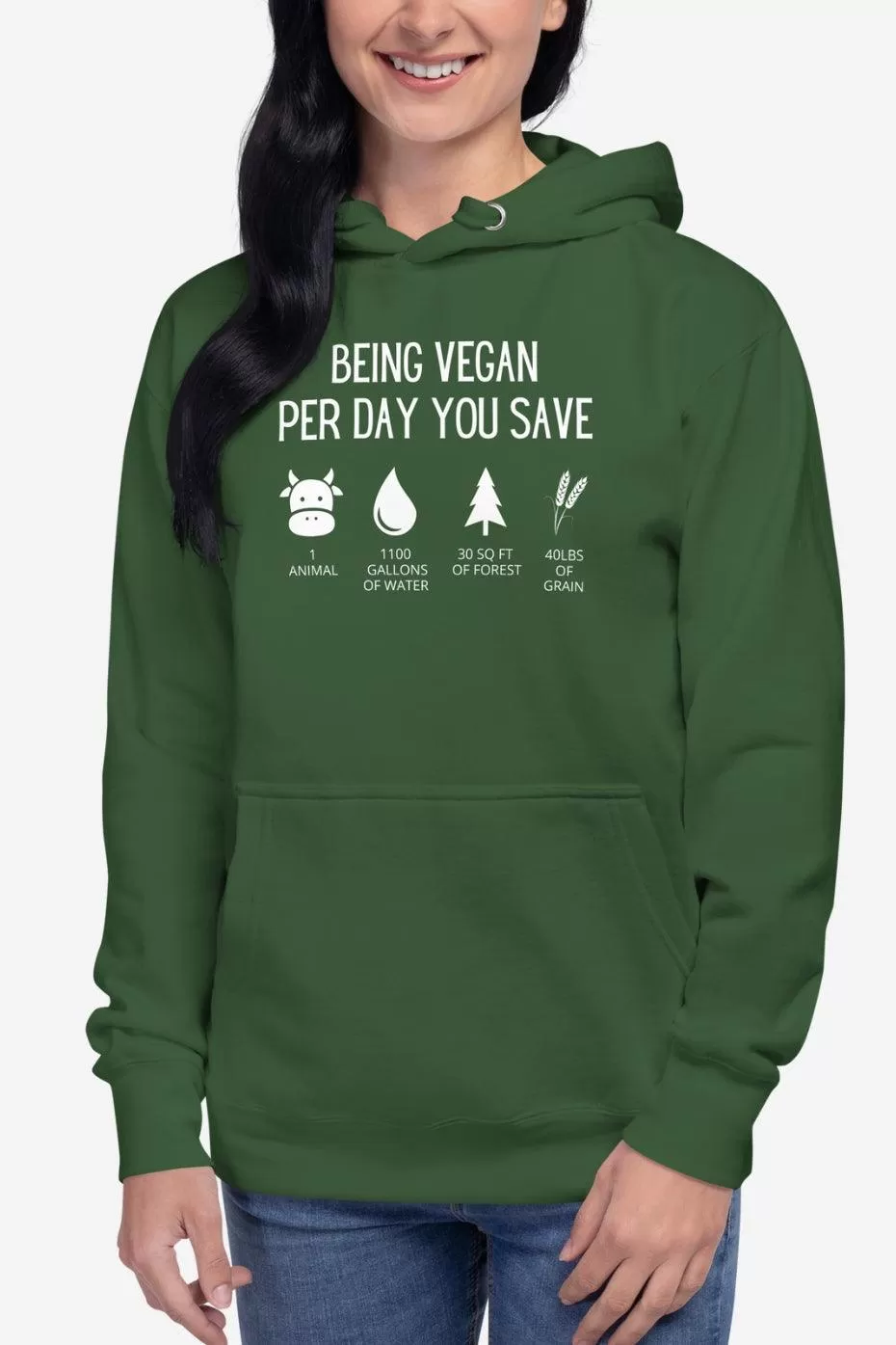 Being Vegan You Save Unisex Hoodie