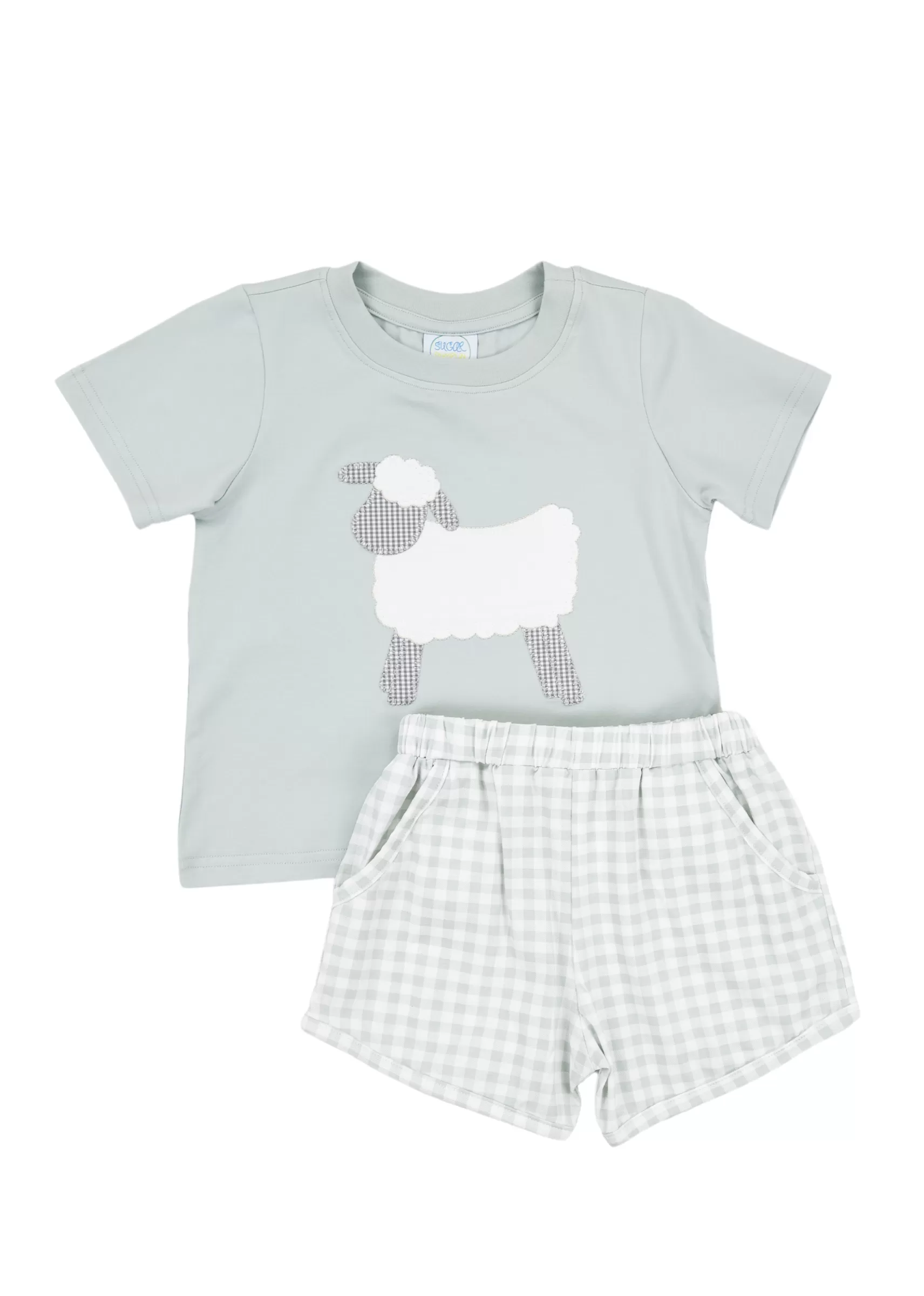 Boys Little Lamb Short Set