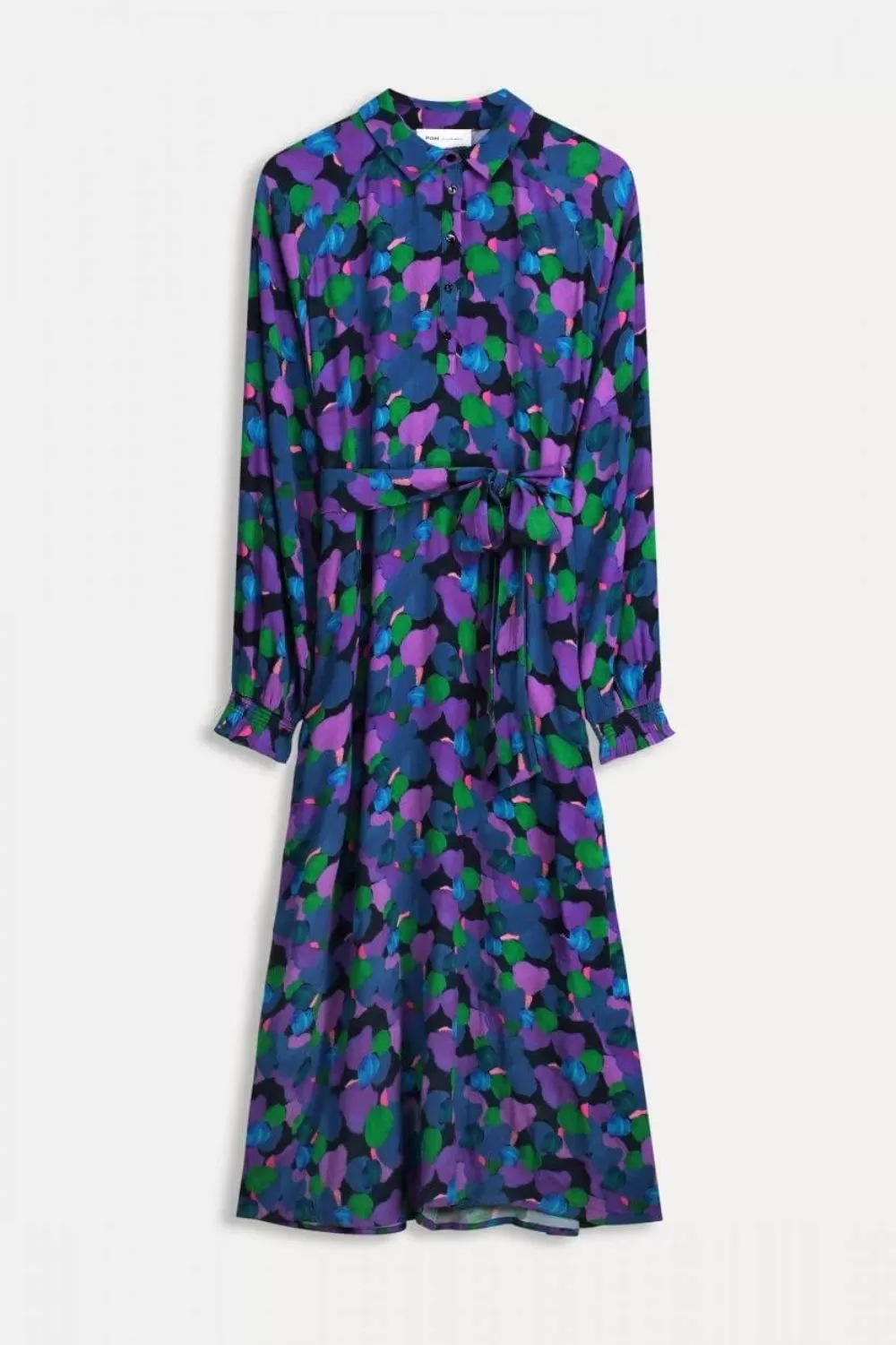 Brushwork Dress | Lilac