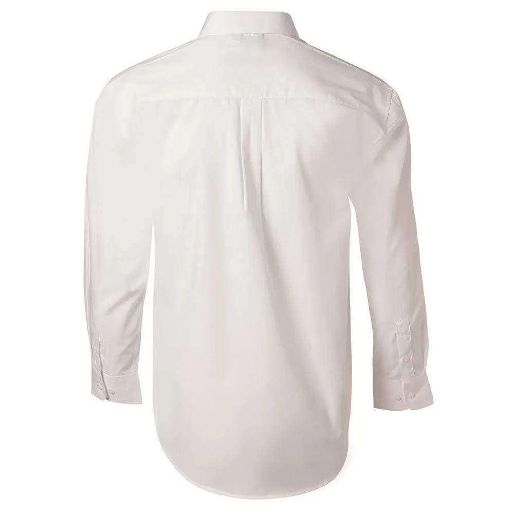 BS01L Men's Poplin Long Sleeve Business Shirt