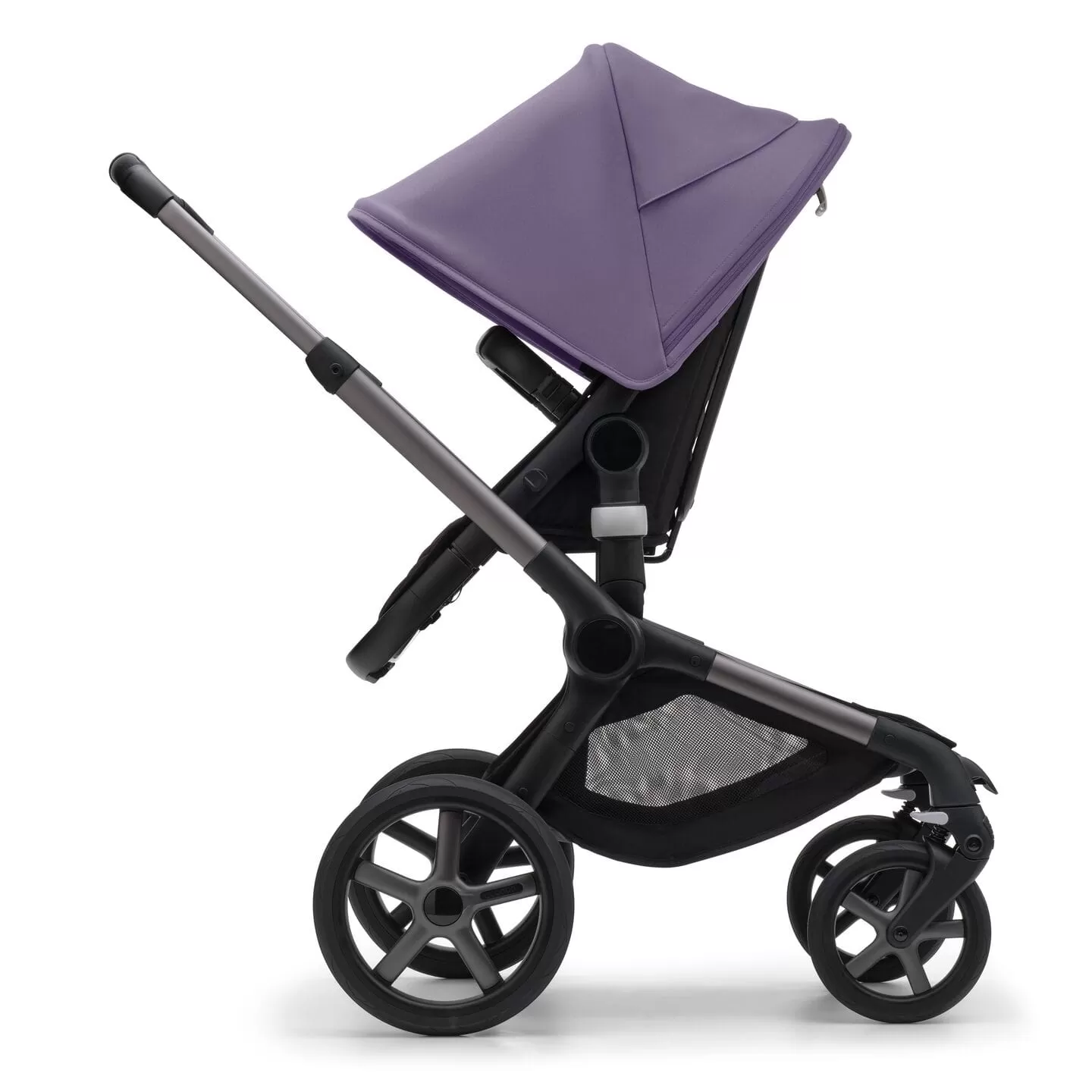 Bugaboo Fox 5, Cloud T Ultimate Travel System - Graphite/Midnight Black/Astro Purple