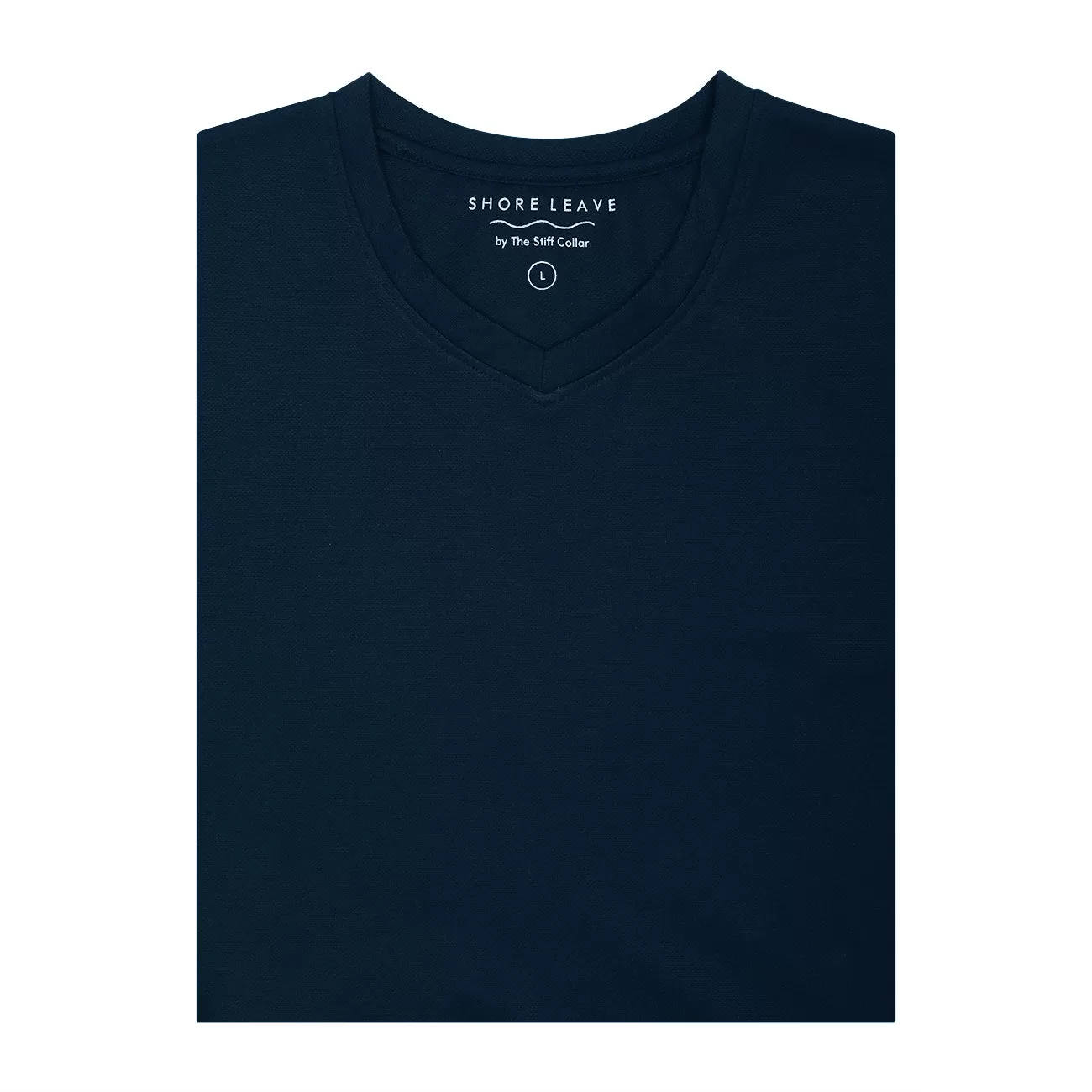 Cadet Blue Premium Imported V Neck T-shirt