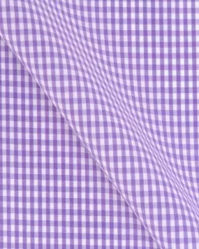 Canclini London Purple Check Shirt 2420.w831.0002.fan