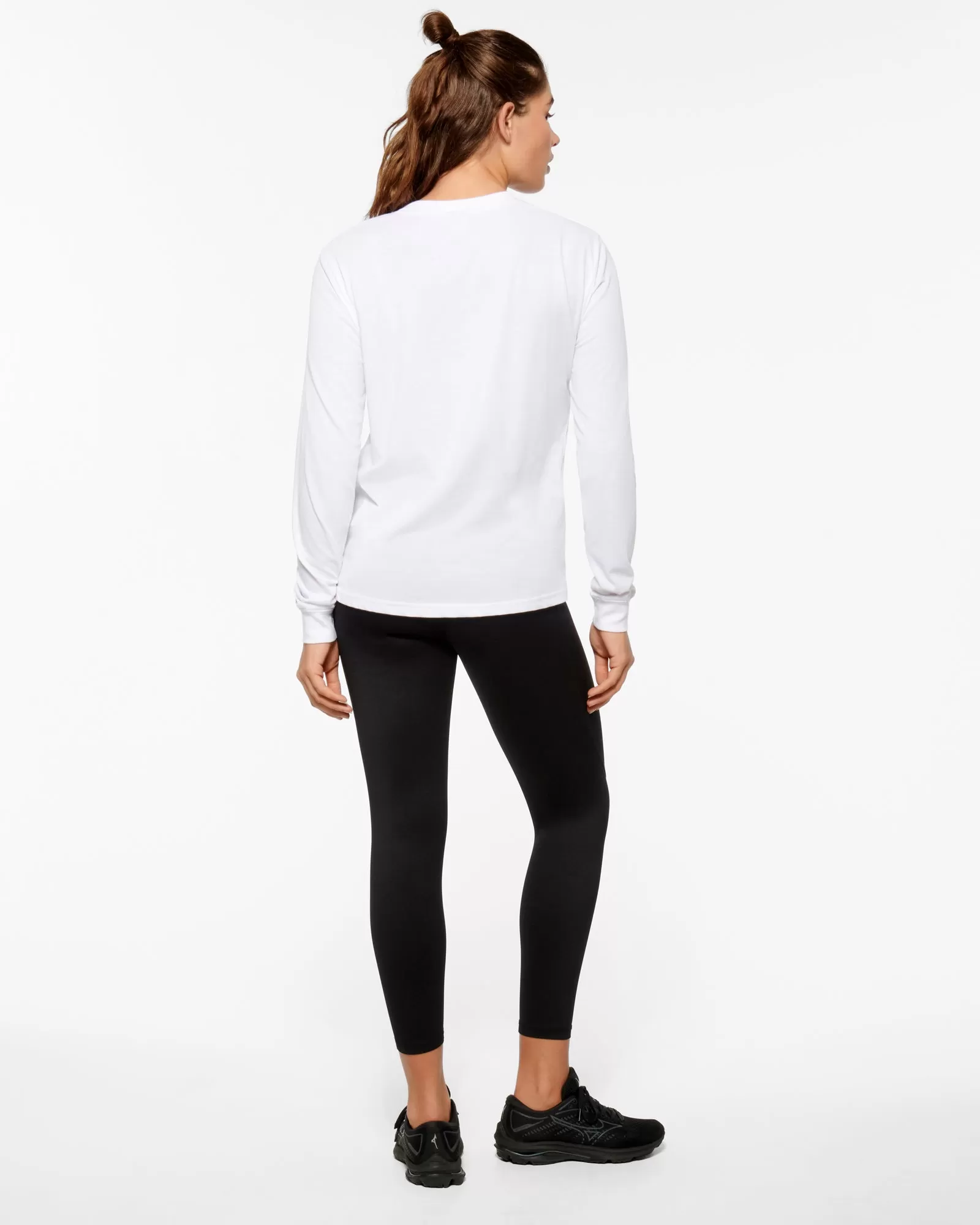 CLASSIC KEYLINE LONG SLEEVE TEE WHITE