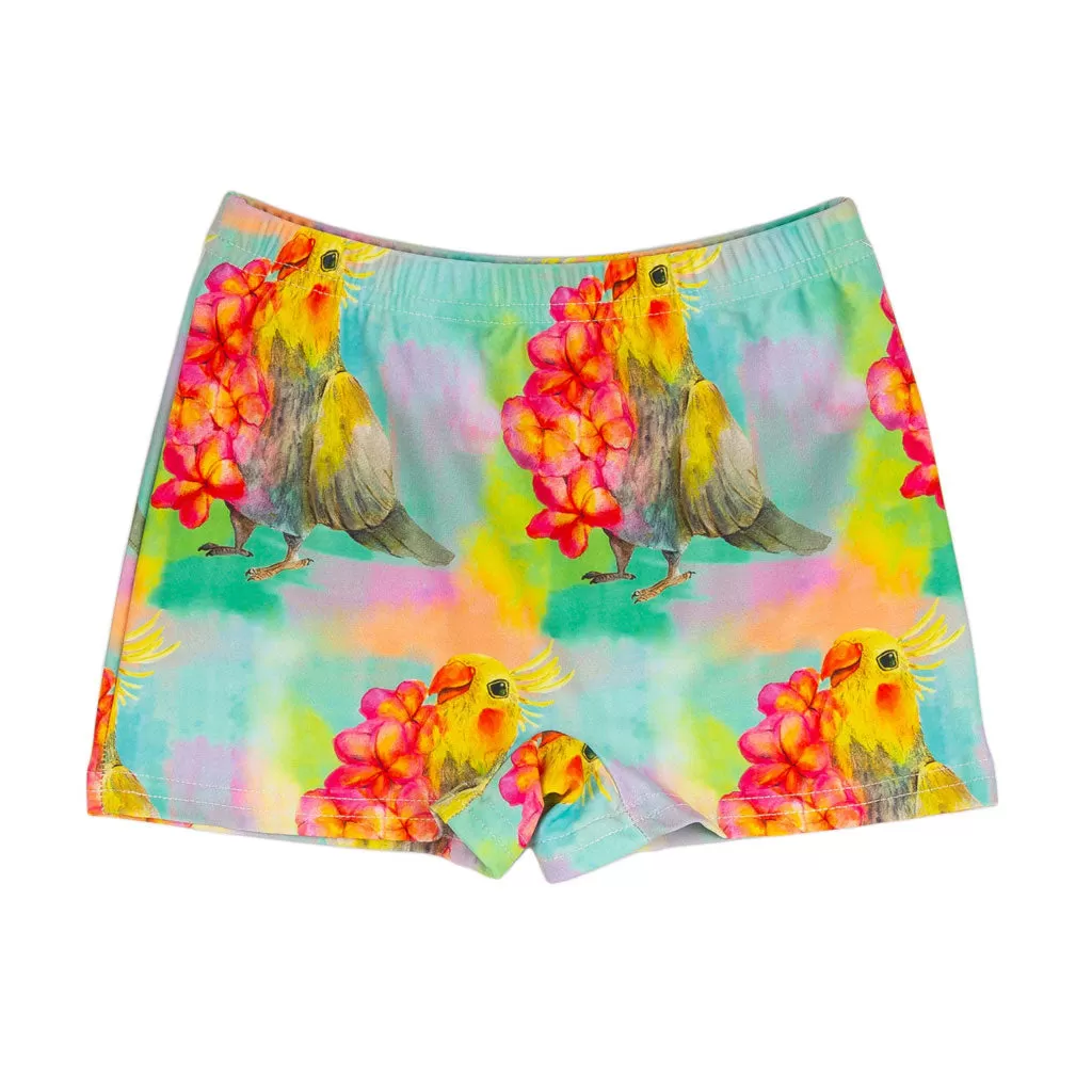 Cockatiel Swim Shorts