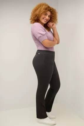 Curvy Tummy Control Straight Leg Pants