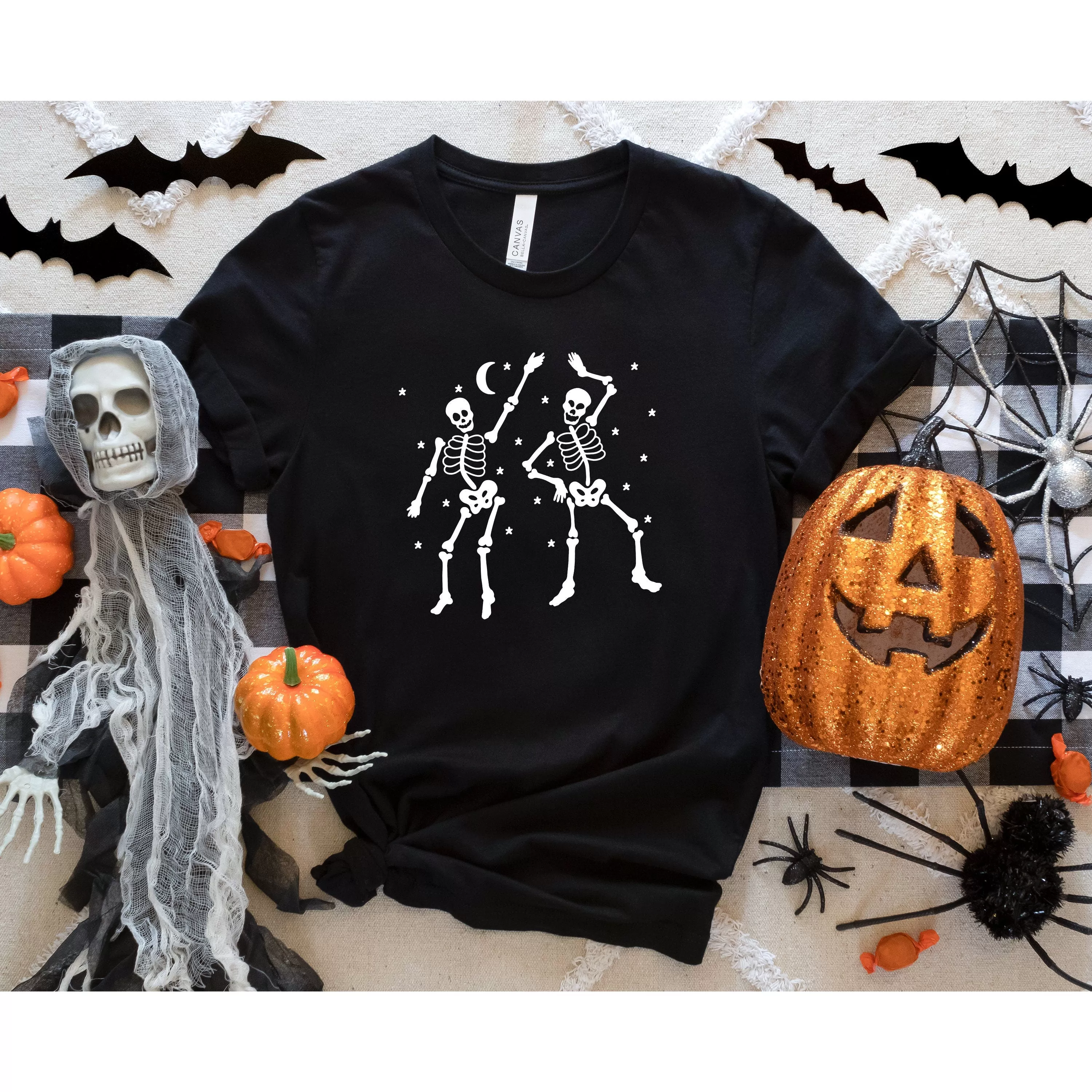 Dancing Skeletons Halloween Shirt