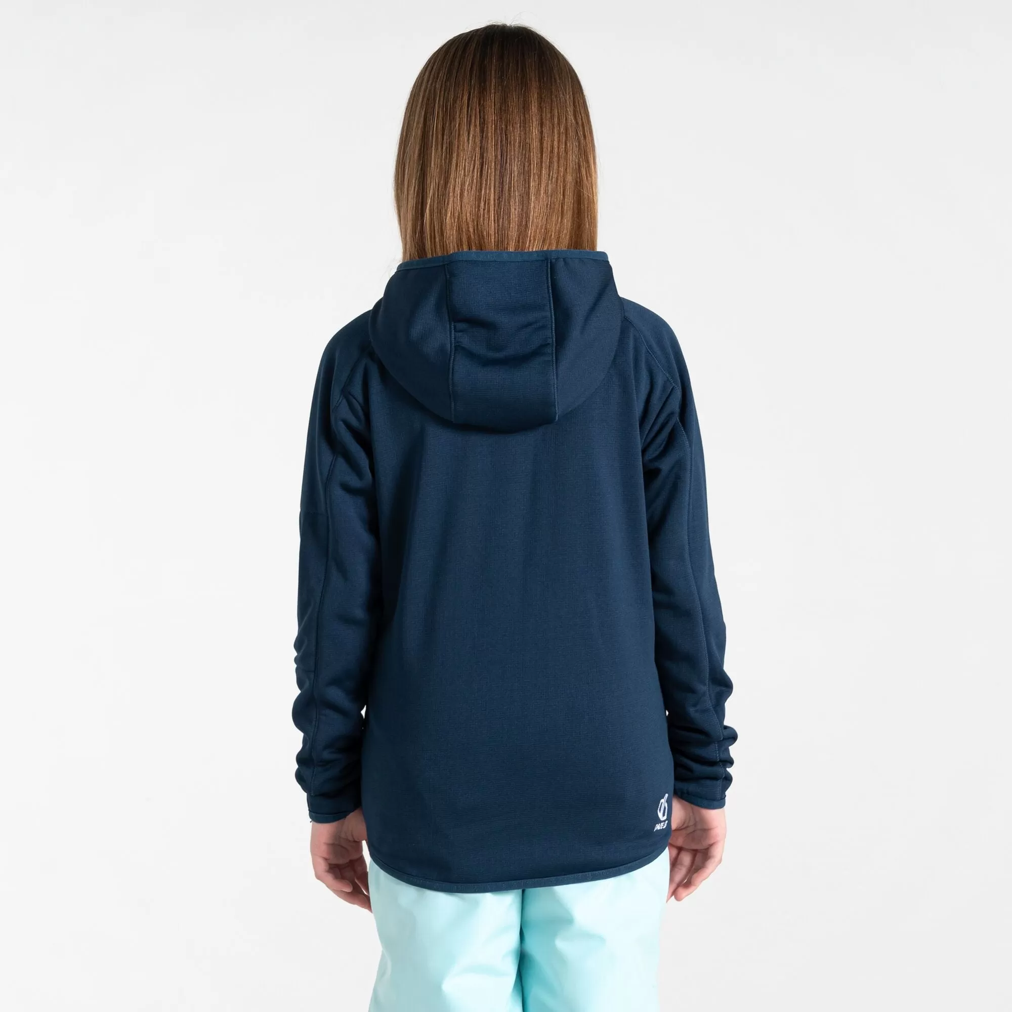 Dare 2B Kids Explore Full Zip Hooded Fleece (Moonlight Denim Marl)(Ages 3-16)