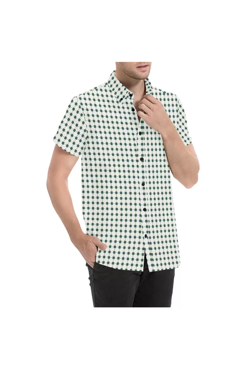 Euclid Men's All Over Print Short Sleeve Shirt