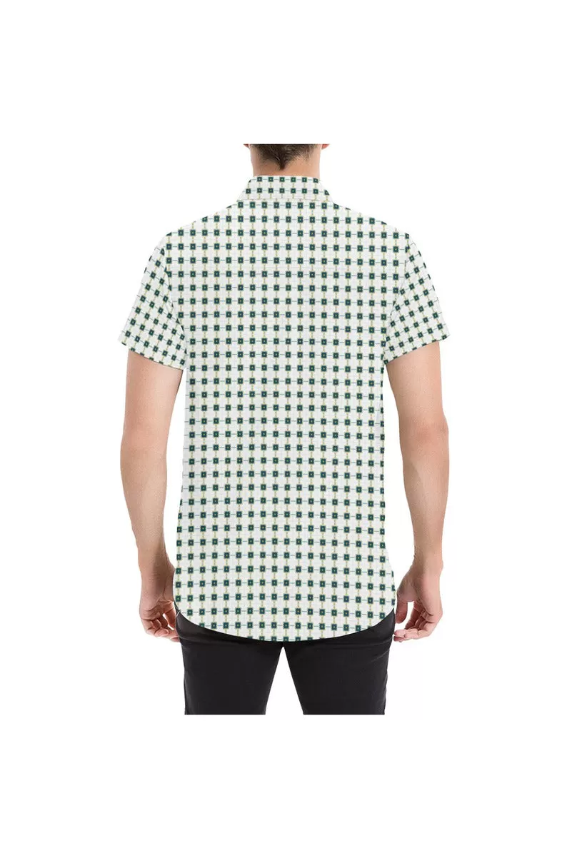 Euclid Men's All Over Print Short Sleeve Shirt