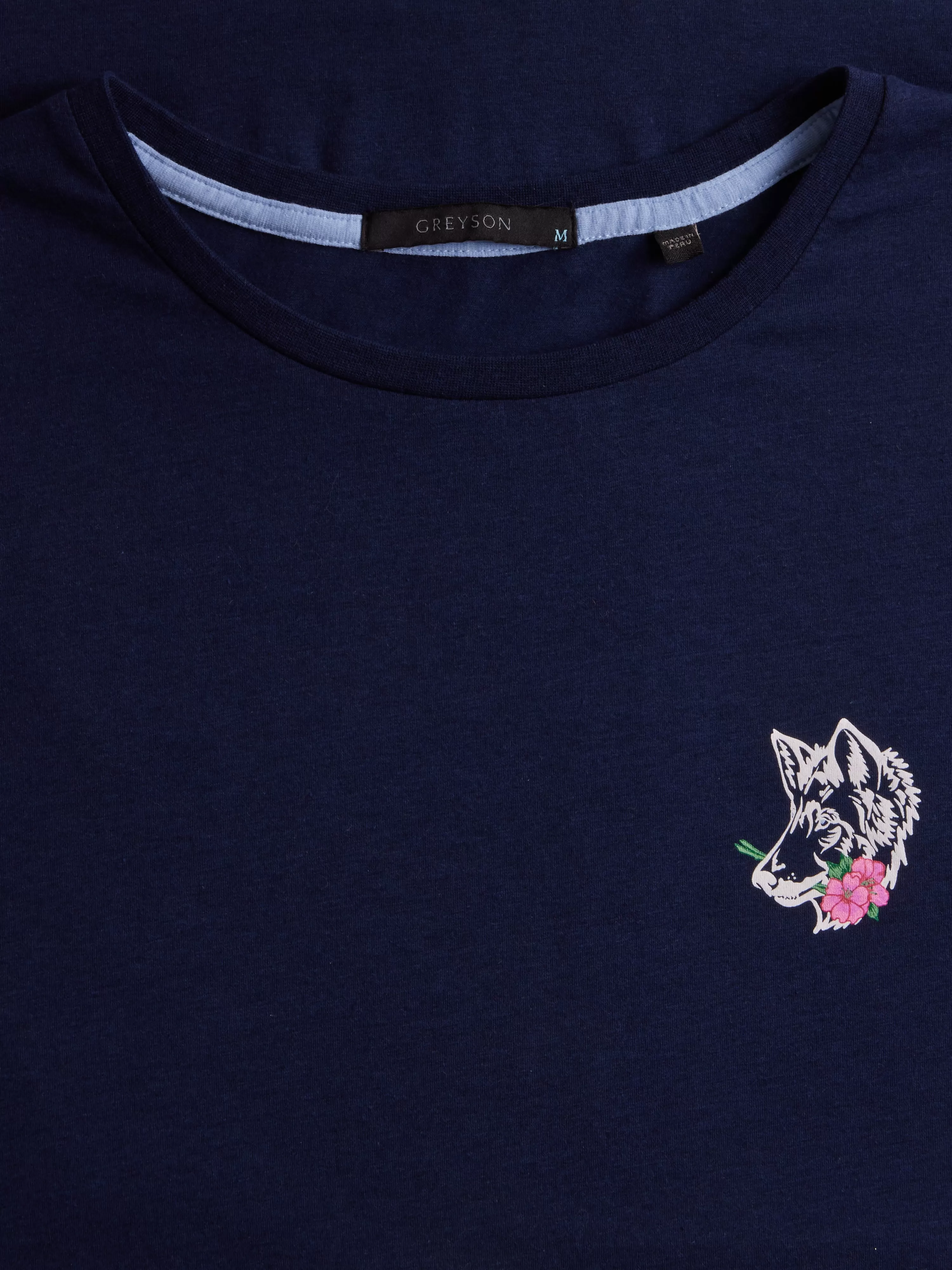 Garden Wolf Spirit Crewneck Tee