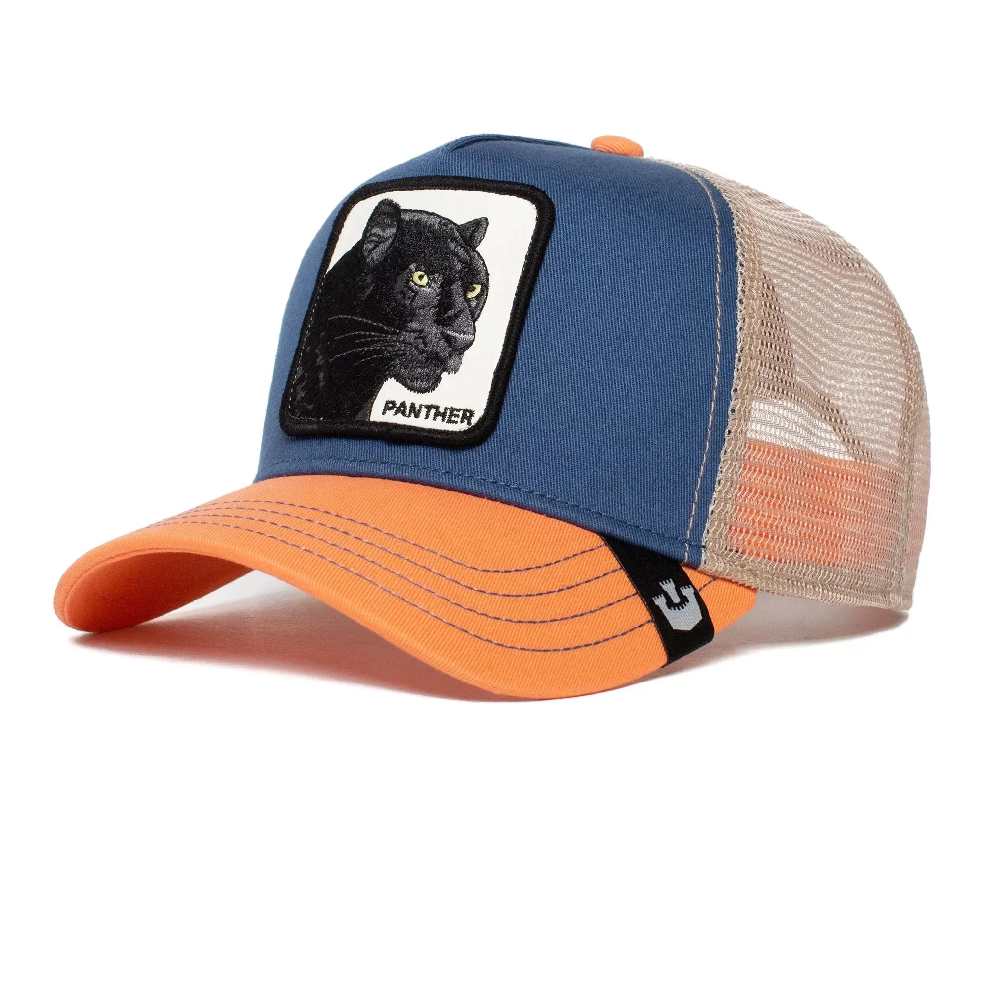 Goorin Bros The Panther Trucker Hat (Blue)