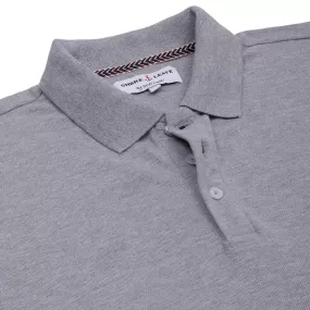 Harbor Grey Premium Cotton Polo T-Shirt