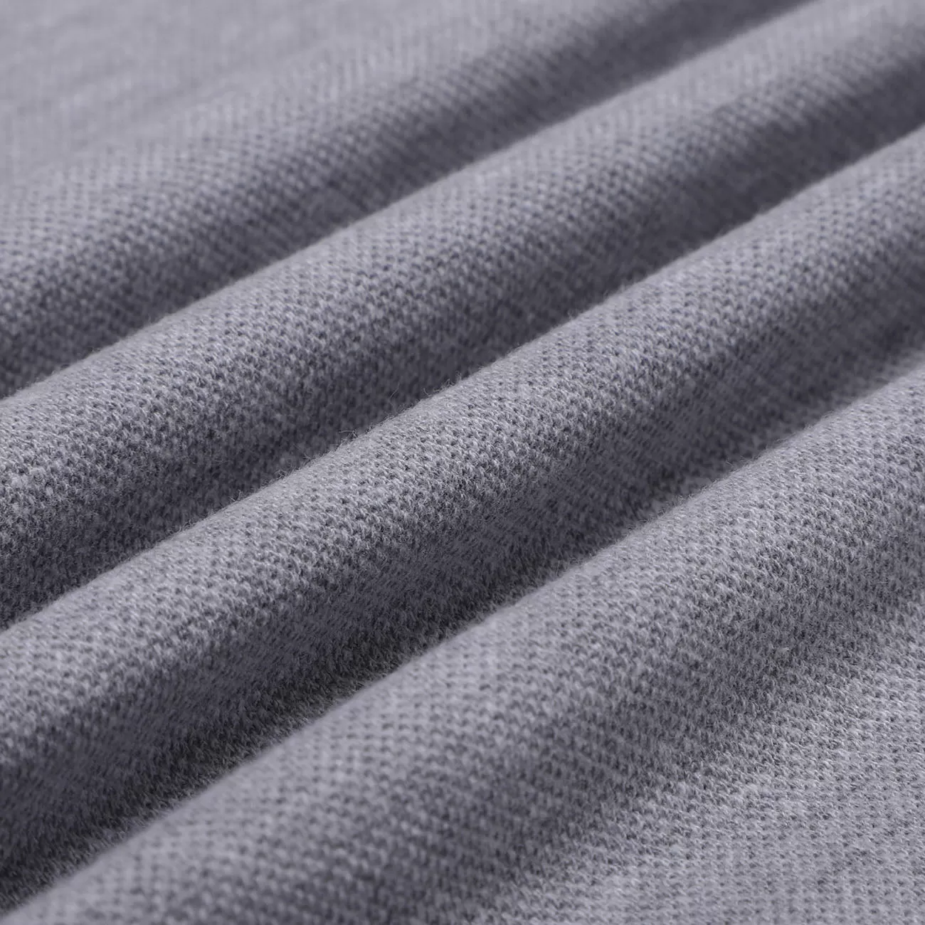 Harbor Grey Premium Cotton Polo T-Shirt