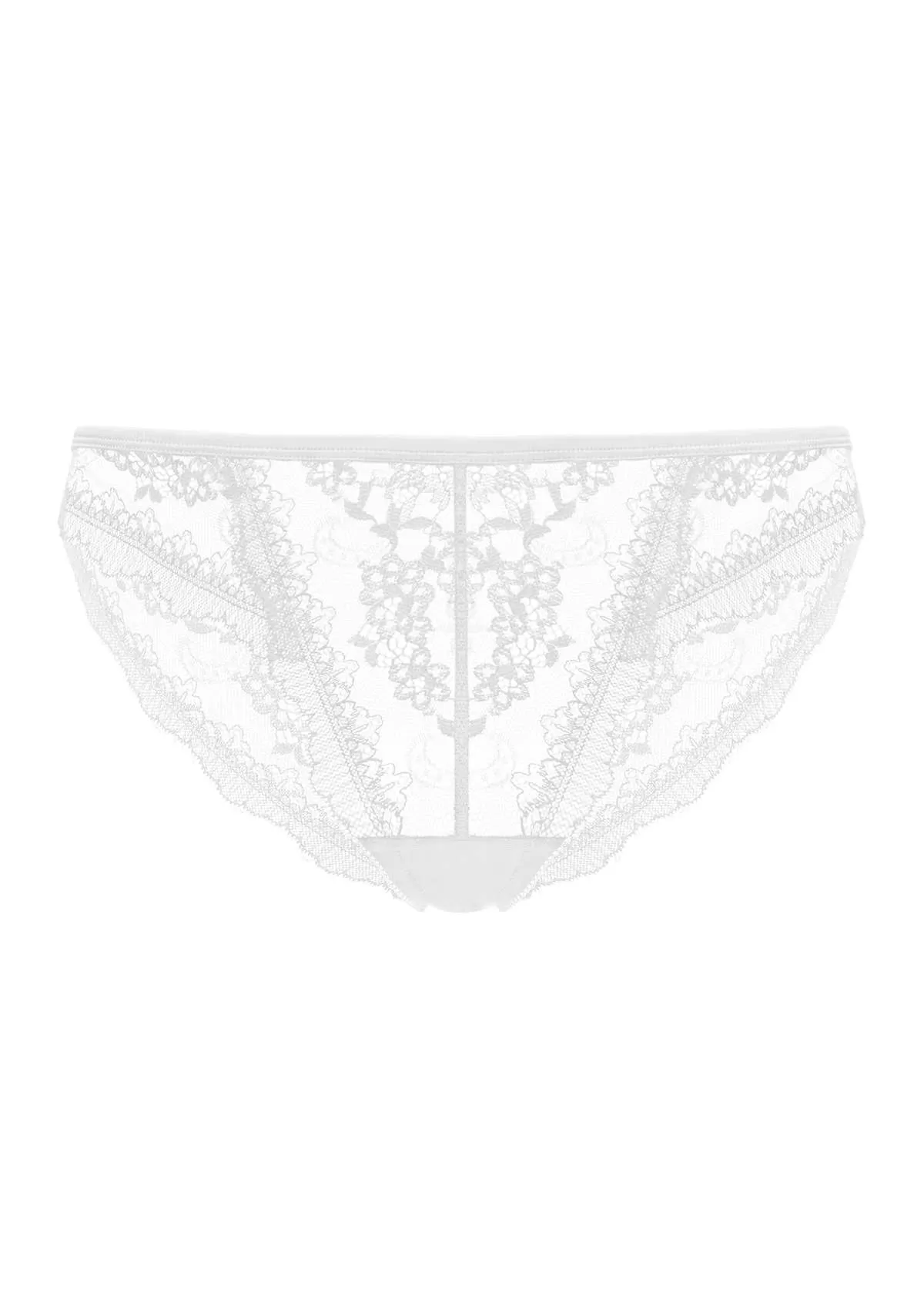 HSIA Floral Bridal Lace Back Bikini Underwear