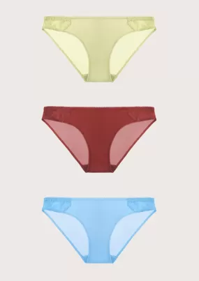 HSIA Soft Stretch Bikini Panties 3 Pack