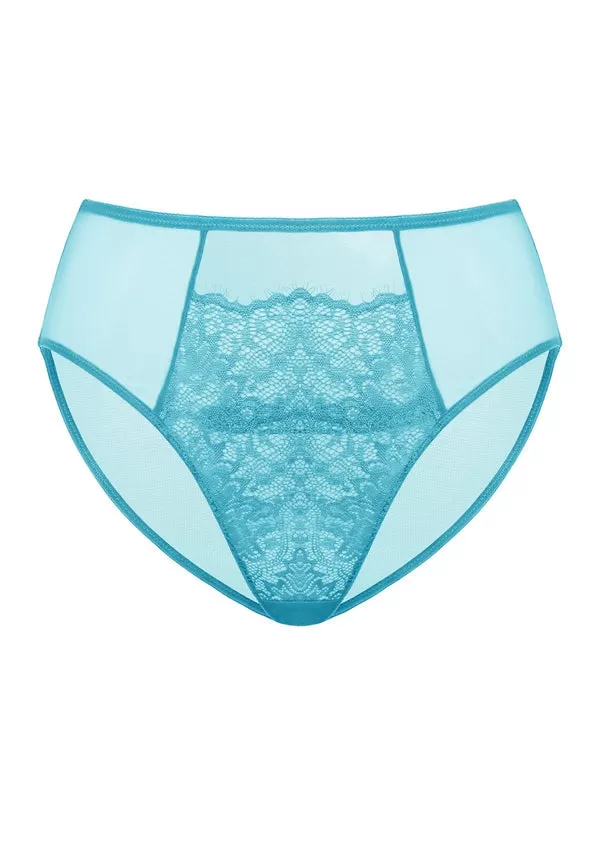 HSIA Sunflower Exquisite Horizon Blue Lace Bikini Underwear