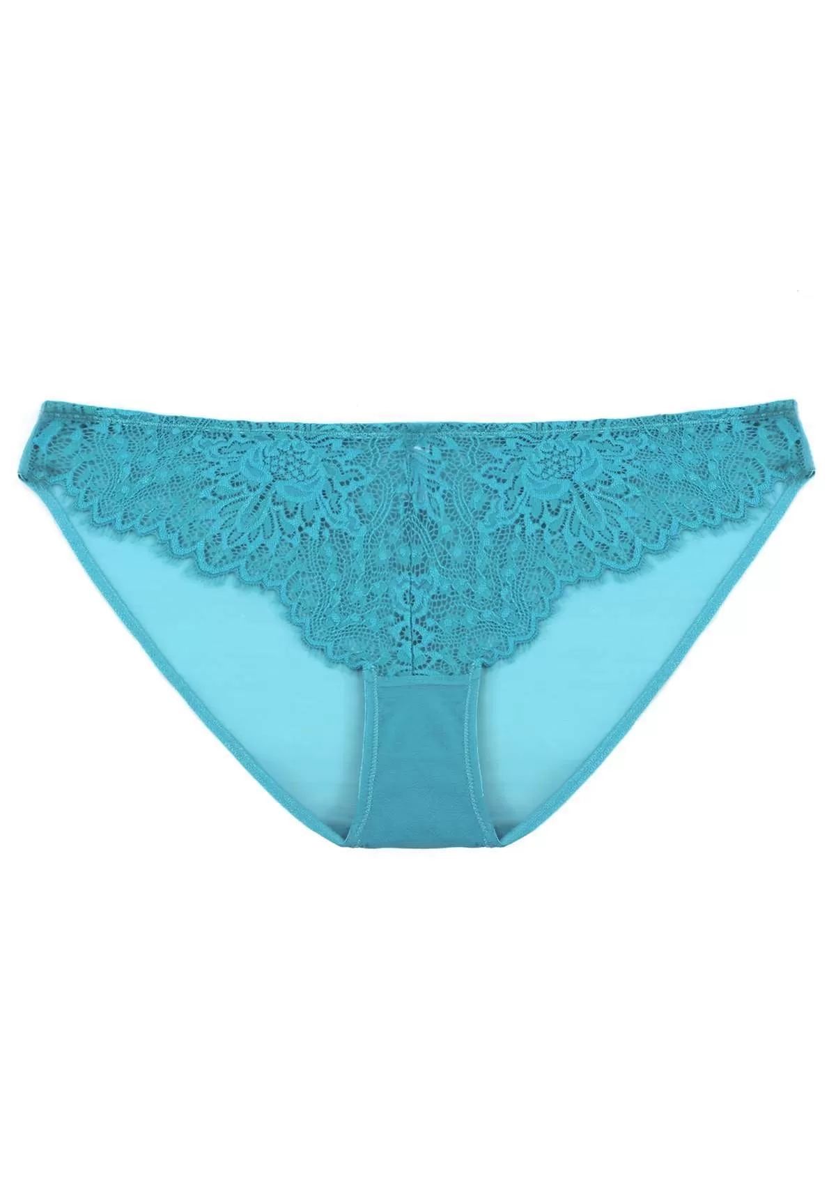 HSIA Sunflower Exquisite Horizon Blue Lace Bikini Underwear