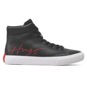 HUGO BOSS DyerH Signature High-Top Trainers Men 50485771-BLK