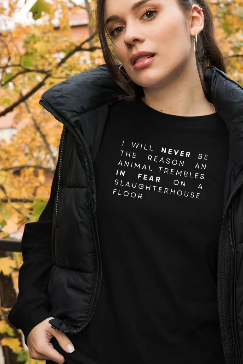 I Will Never Unisex Long Sleeve Tee