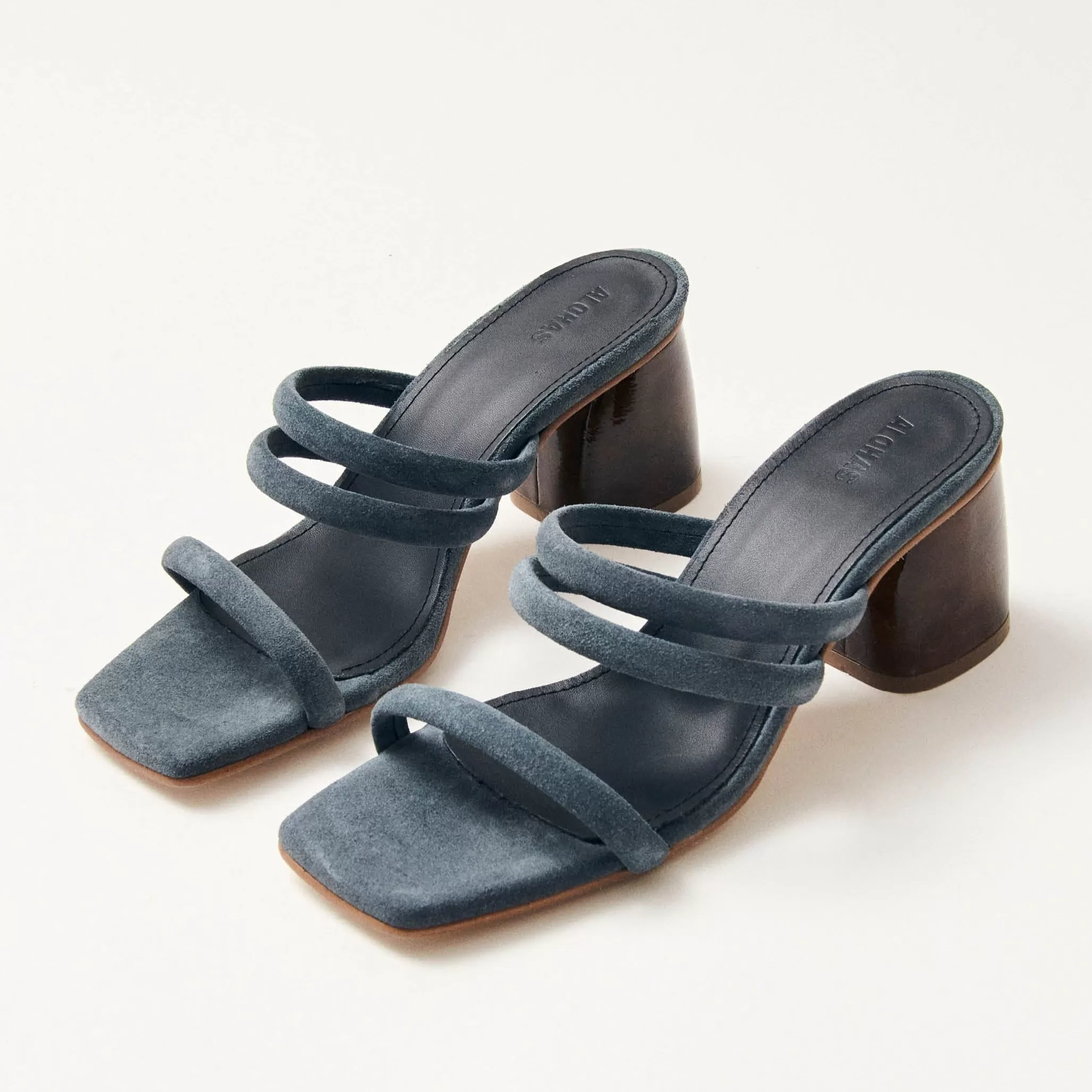 Indiana Grey Leather Sandals