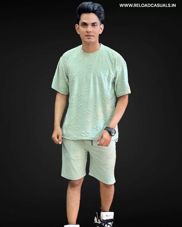 Jacquard Shorts Set - Combo