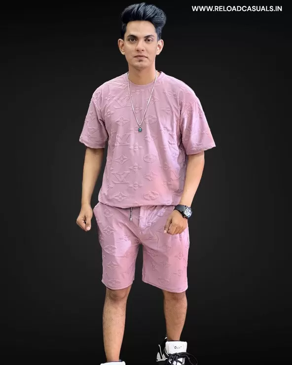 Jacquard Shorts Set - Combo