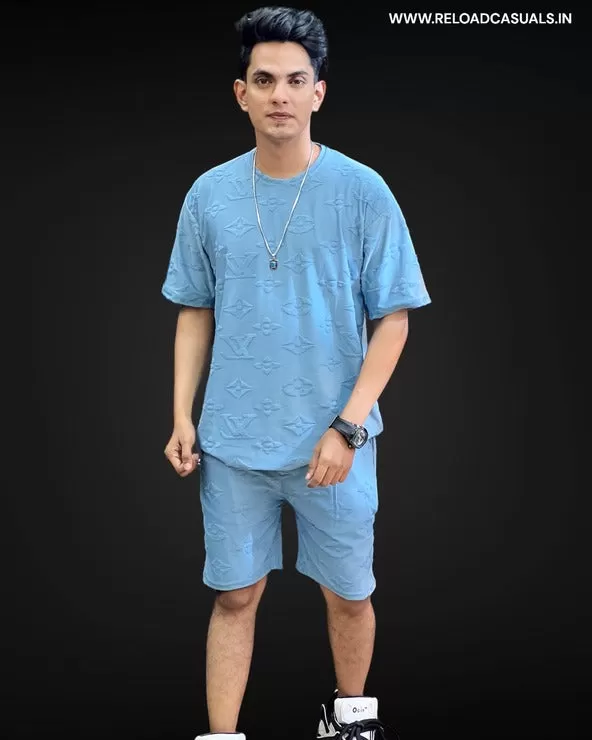 Jacquard Shorts Set - Combo