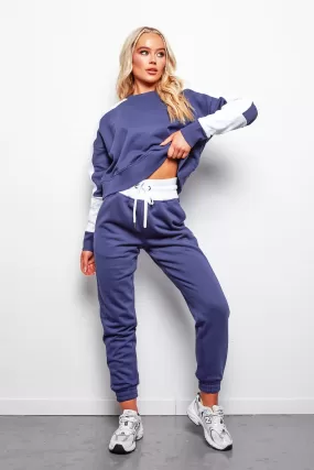 LILYBOD Erica Trackpants - Blue / White