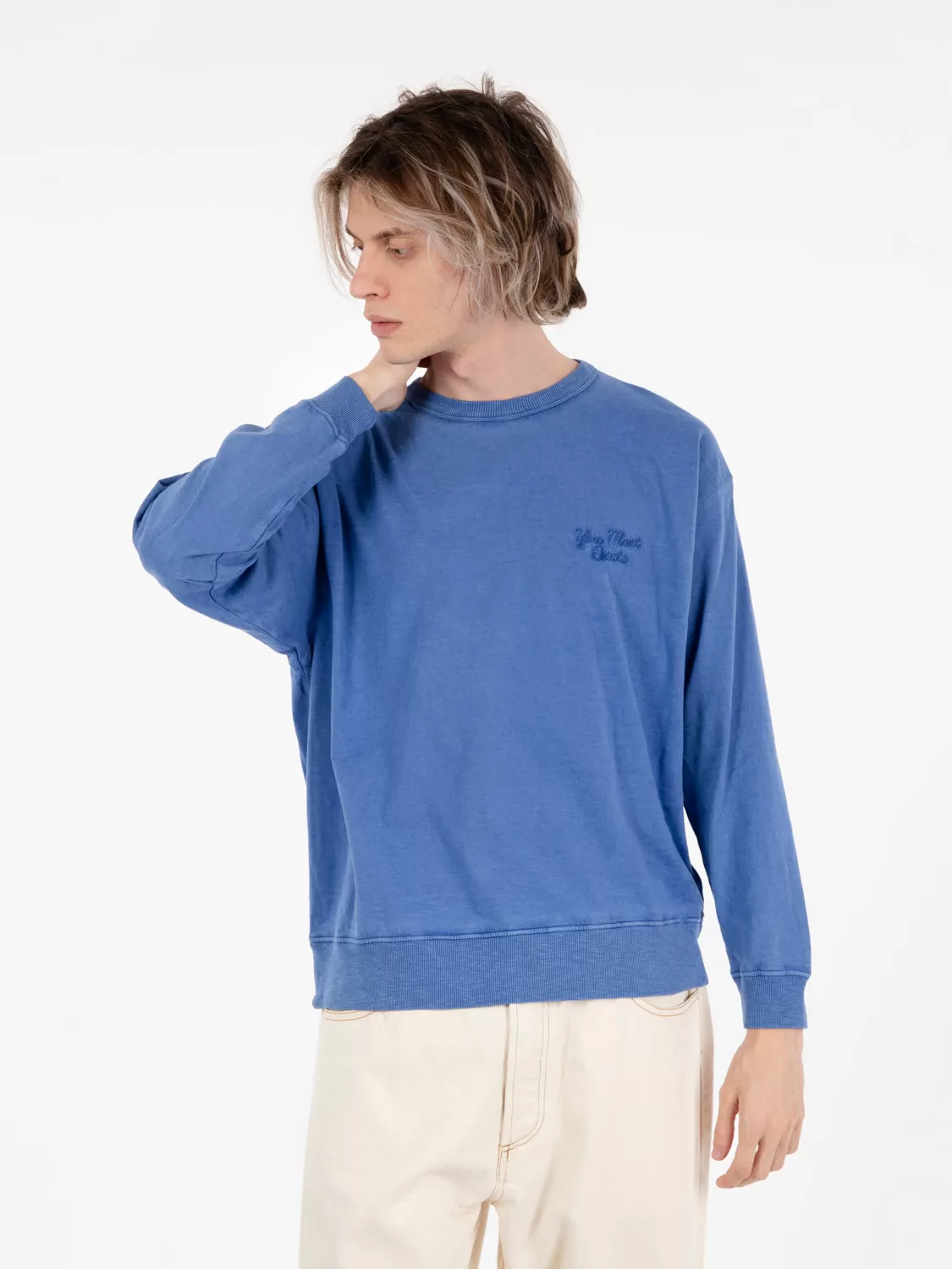 Maglia Zephyr long sleeves blue