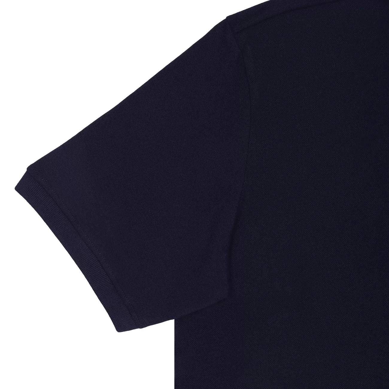 Midnight Blue Premium Cotton Polo T-Shirt