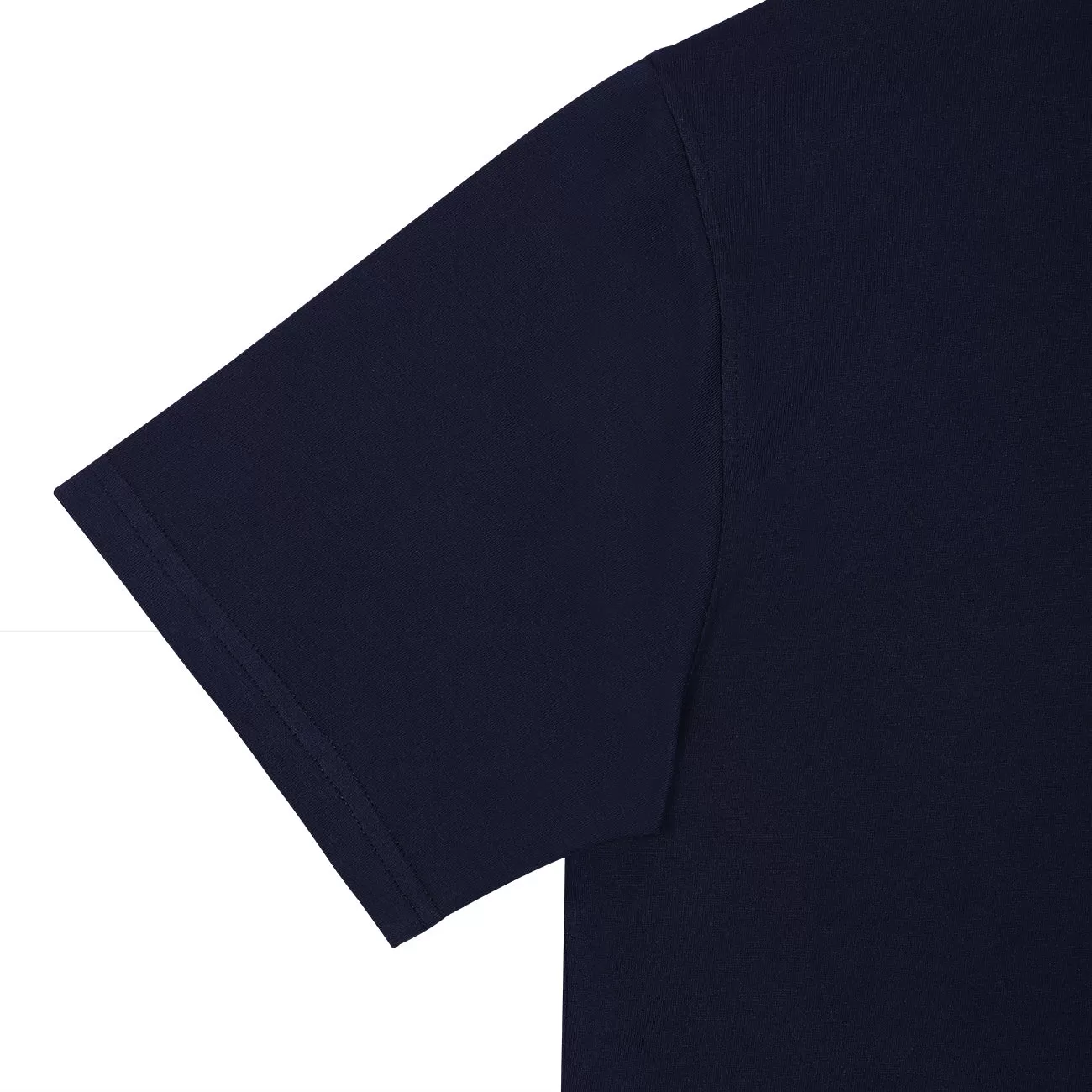 Midnight Blue Soft Cotton Henley T-shirt