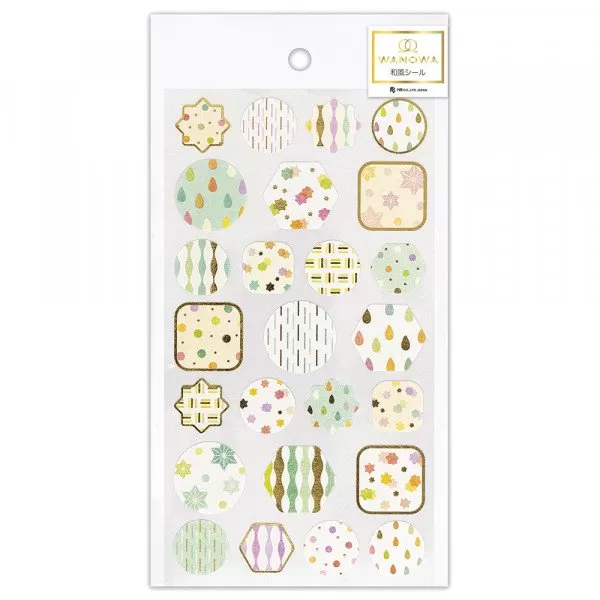 NB Washi Paper Wanowa Japanese Style Stickers