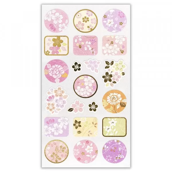 NB Washi Paper Wanowa Japanese Style Stickers