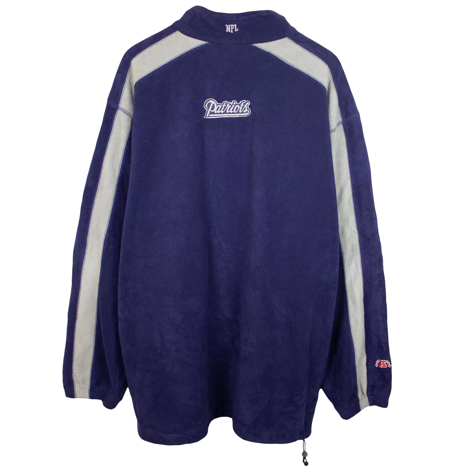 NFL Team Apparel Patriots Fleece Quarter-Zip (XL)