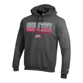 Ohio State Buckeyes Hockey Crossticks Hood