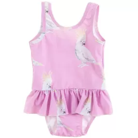 Pink Cockatoo Tutu Swimmers