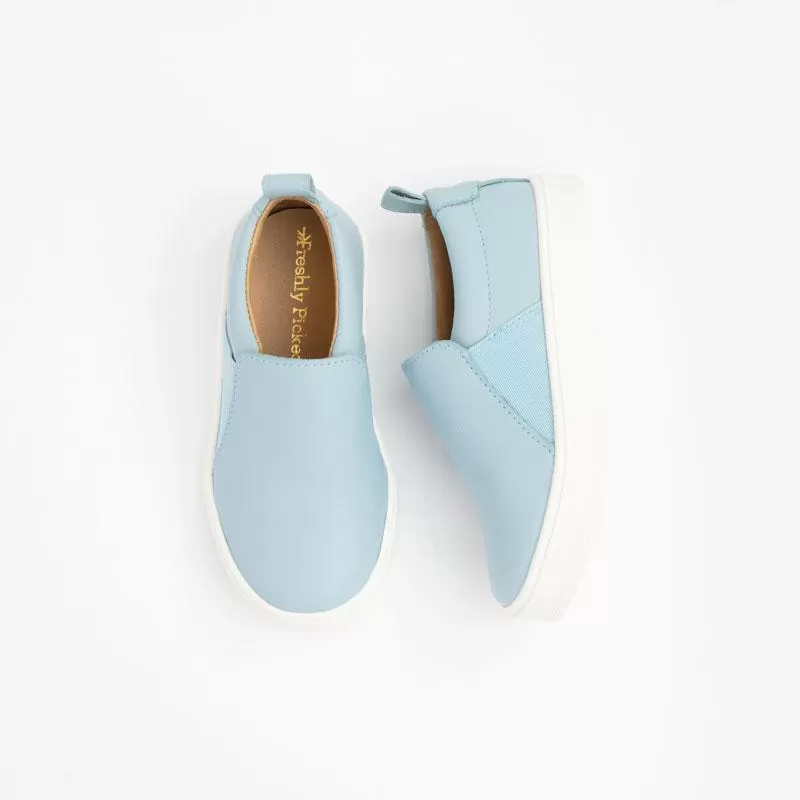 Powder Blue Slip On Sneaker