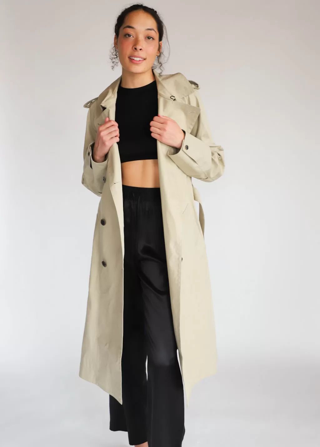 Rag & Bone Gwyn Cotton Trench Coat