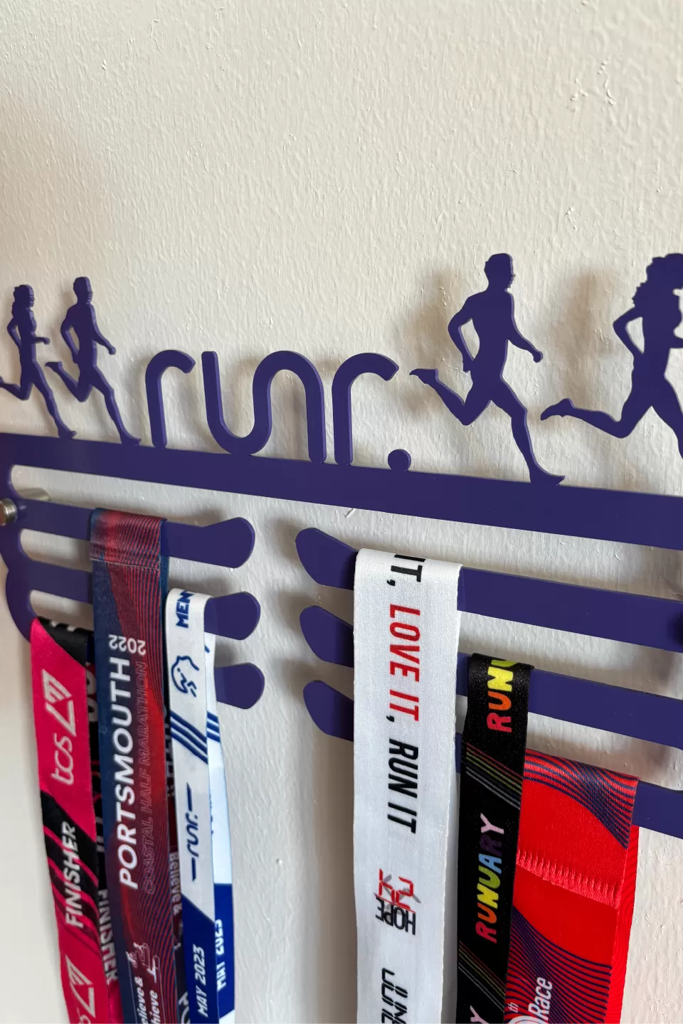 Runr Medal Hanger - Purple