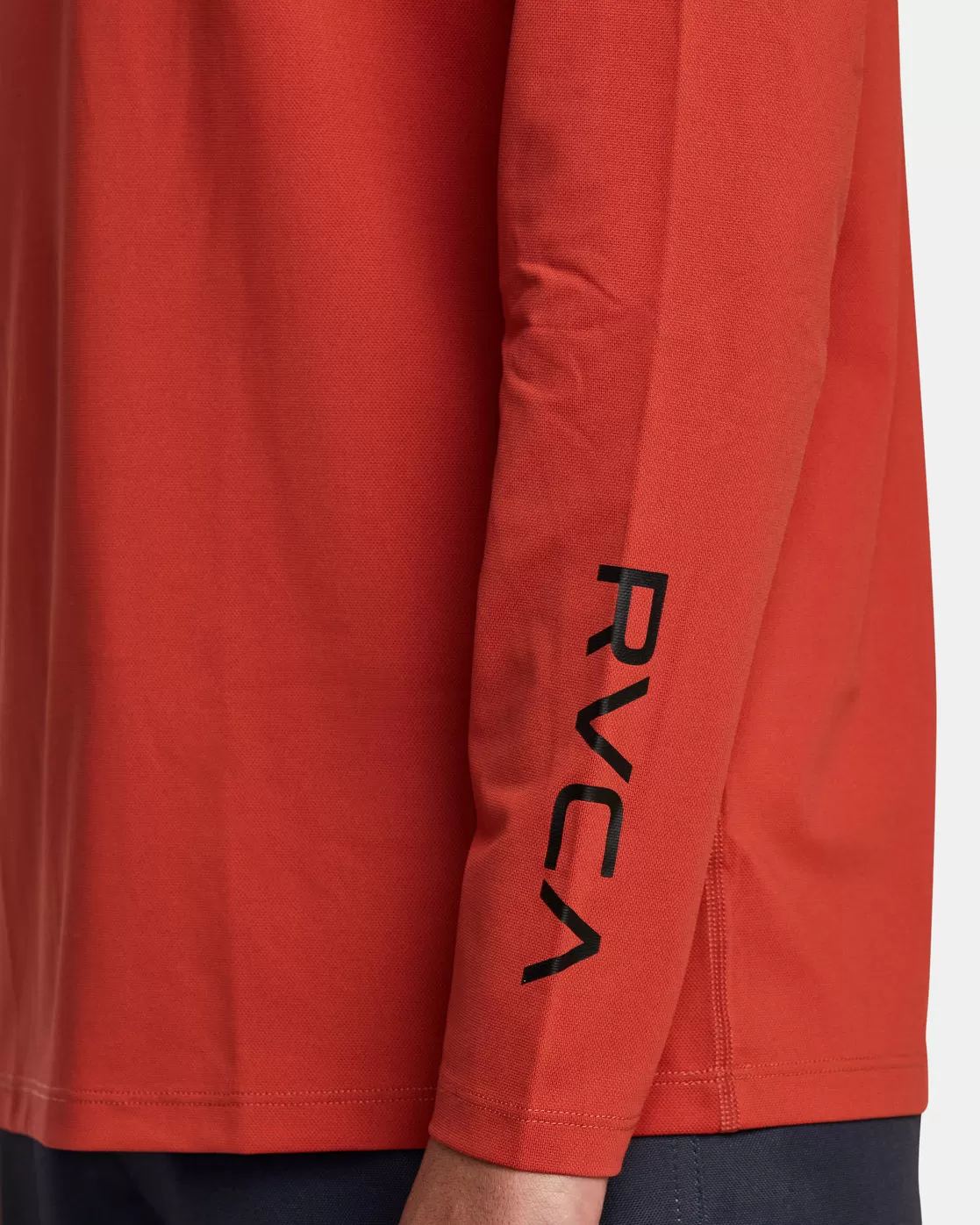 RVCA Long Sleeve Rashguard - Cinnabar